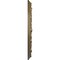 Ekena Millwork Milan Ceiling Medallion (Fits Canopies up to 4 5/8"), 24 1/2"OD x 3 1/2"ID x 1"P, Mississippi Mud CM24MIMMF - alternate 5